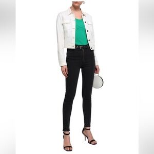 SANDRO Paris Black High-rise skinny jeans Size 36/xS‎